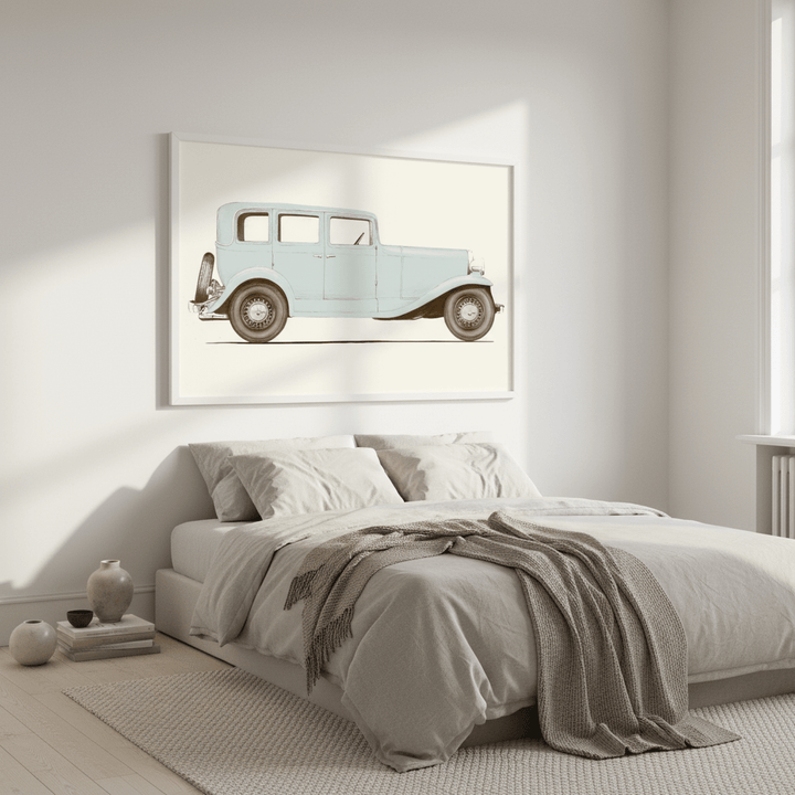 Car 30 by Florent Bodart wall - art - picture - poster