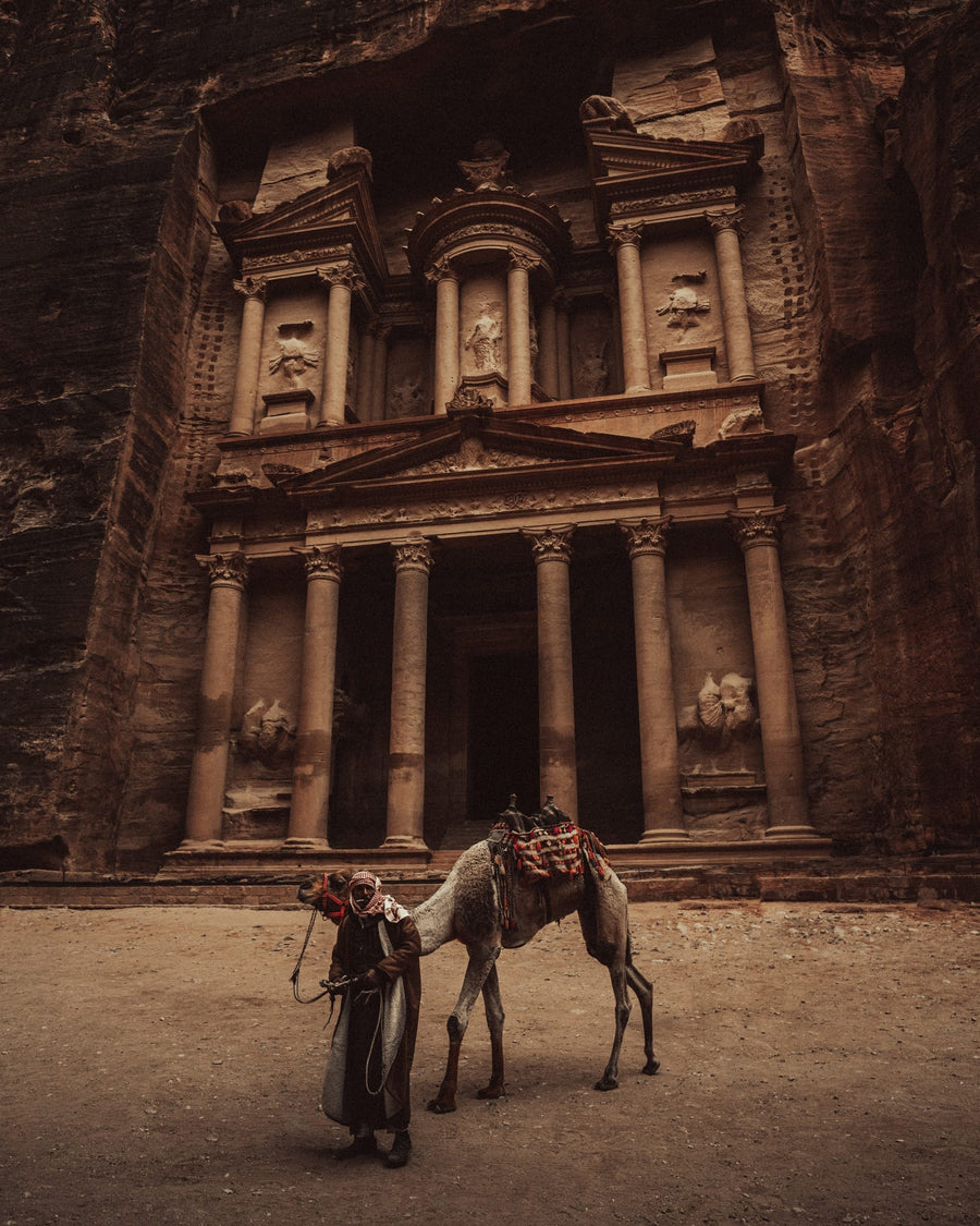 Caravan Through Time In Sepia By Brannon Jackson