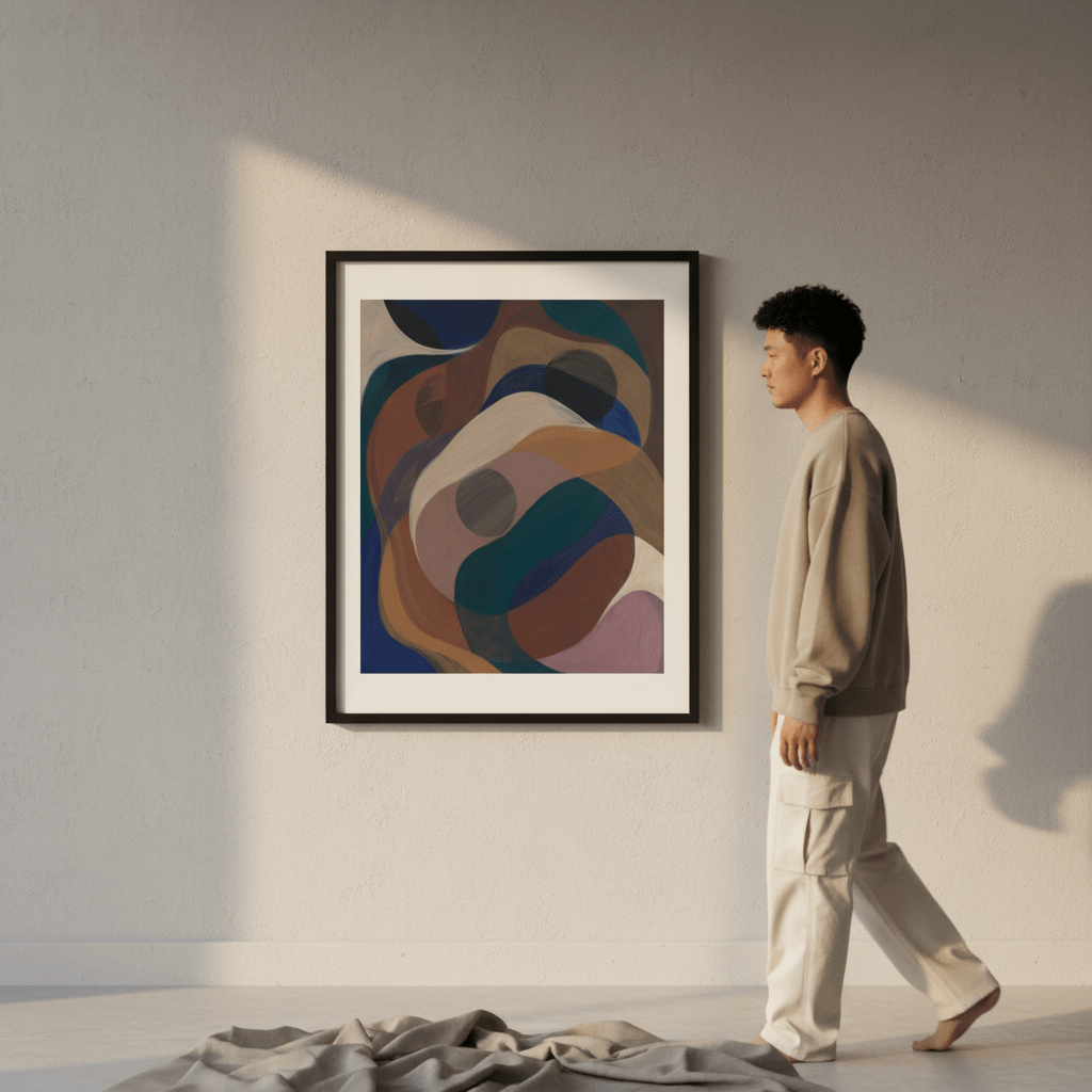 Care by Berit Mongensen Lopez wall - art - picture - poster