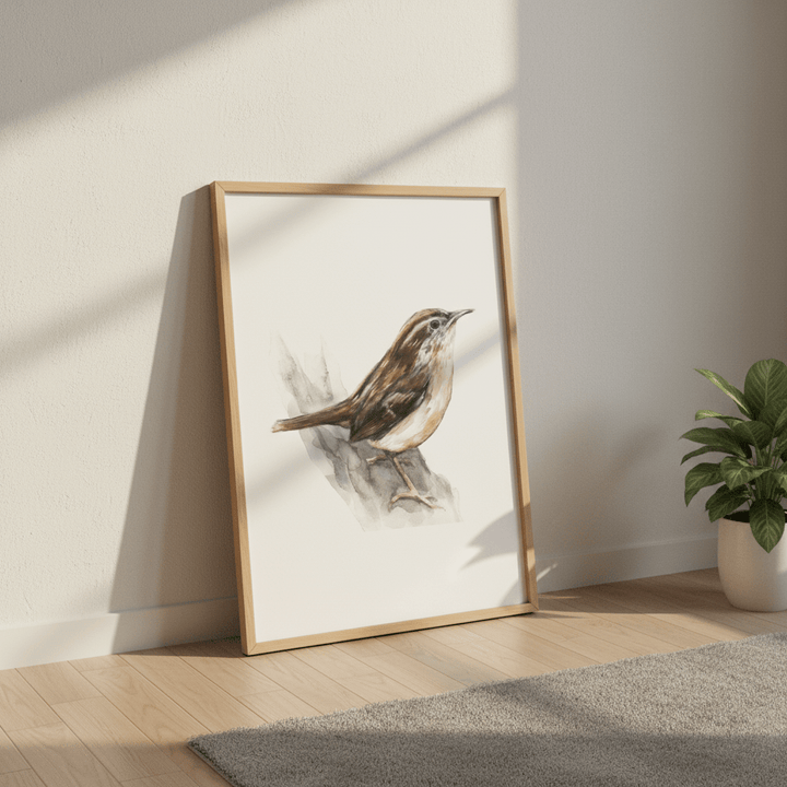 Carolina Wren by Meredith O'Neal wall - art - picture - poster