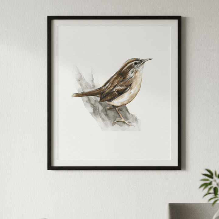 Carolina Wren by Meredith O'Neal wall - art - picture - poster