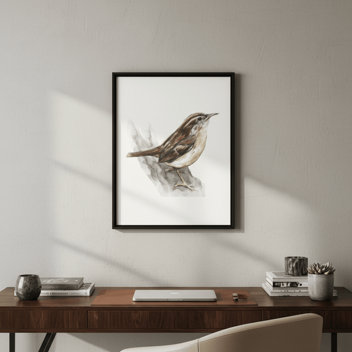 Carolina Wren by Meredith O'Neal wall - art - picture - poster
