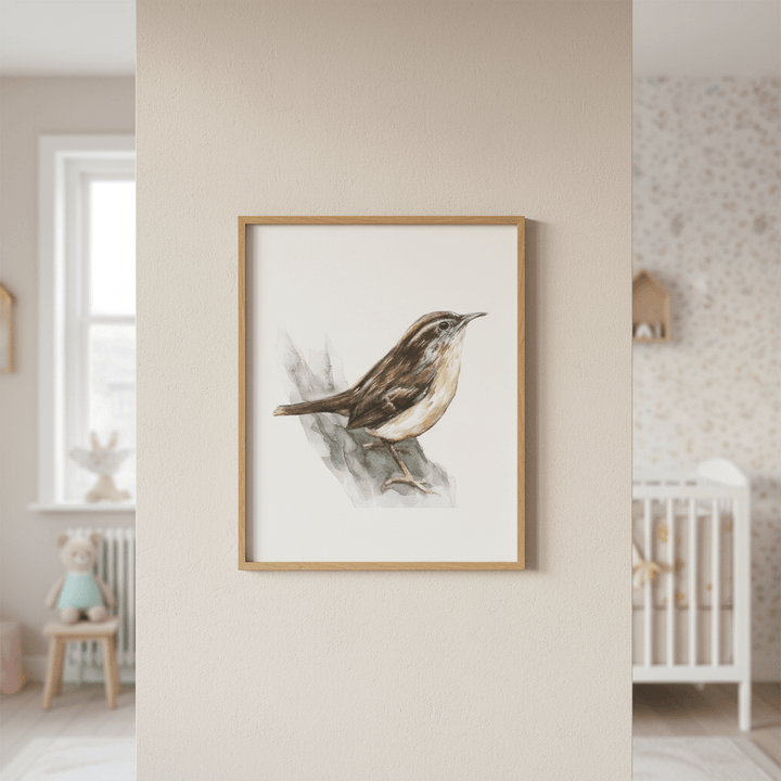 Carolina Wren by Meredith O'Neal wall - art - picture - poster