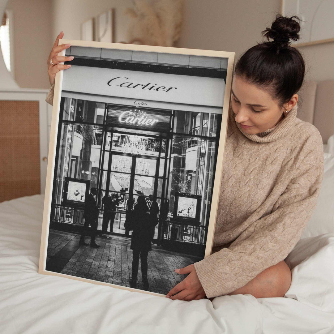 Cartier Boutique Storefront Photograph wall - art - picture - poster