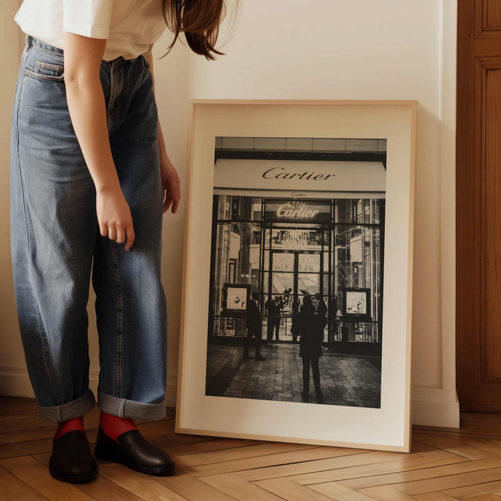 Cartier Boutique Storefront Photograph wall - art - picture - poster