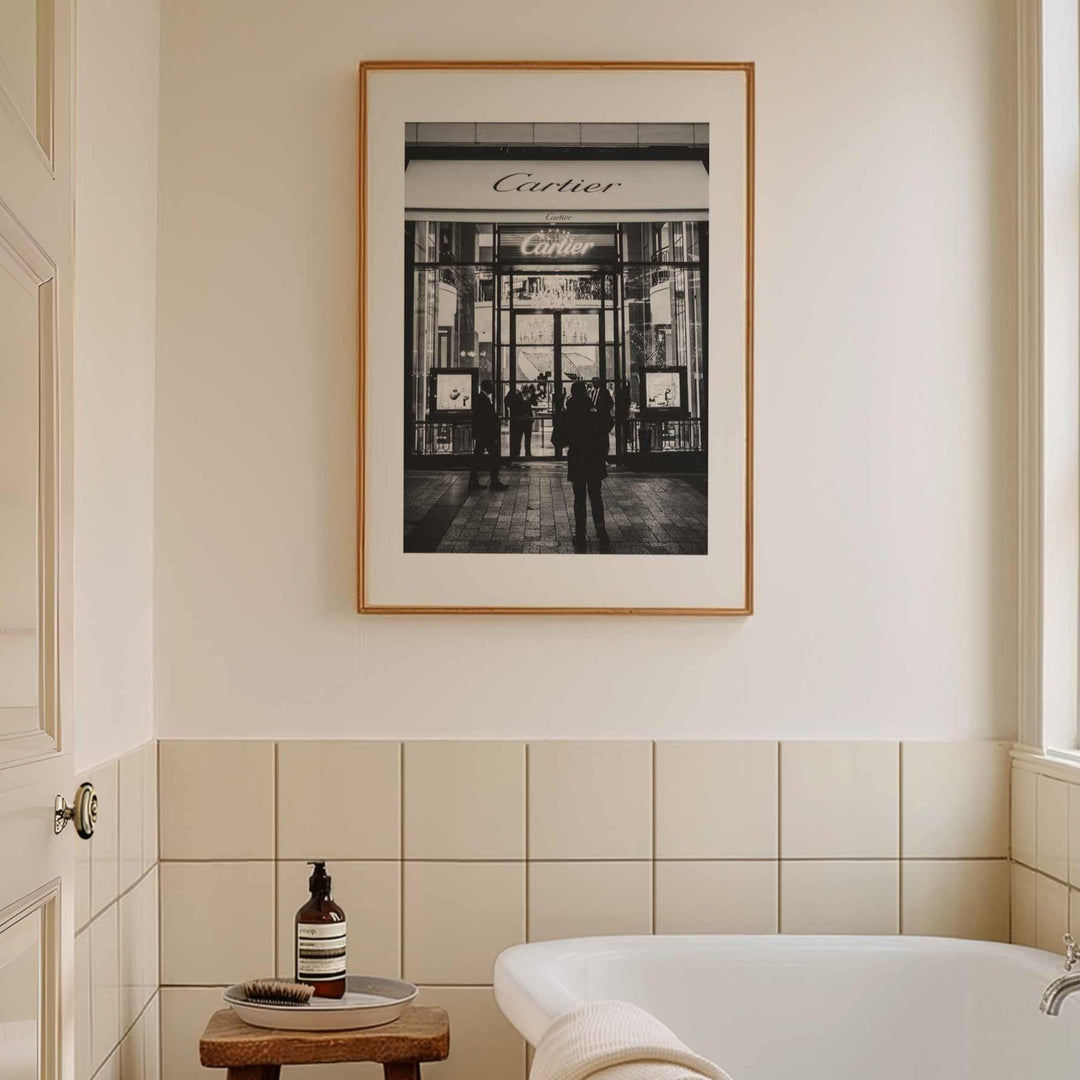 Cartier Boutique Storefront Photograph wall - art - picture - poster