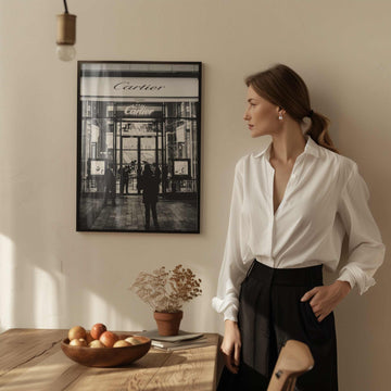 Cartier Boutique Storefront Photograph wall - art - picture - poster