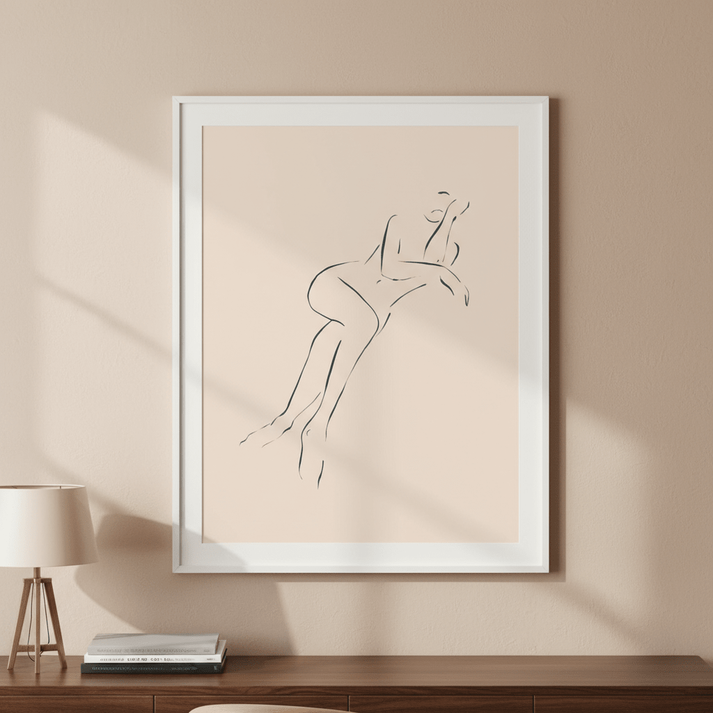 Casual Pose by Ivy Green Illustrations wall - art - picture - poster
