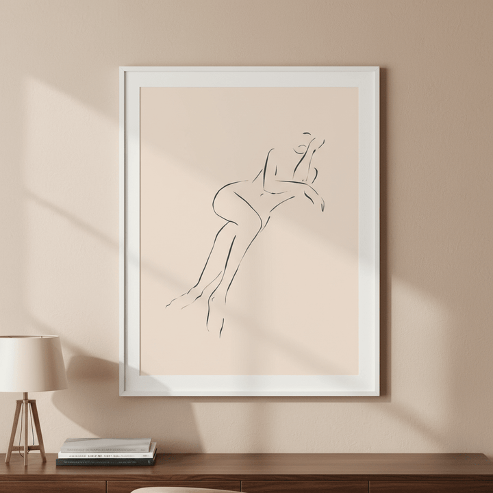 Casual Pose by Ivy Green Illustrations wall - art - picture - poster