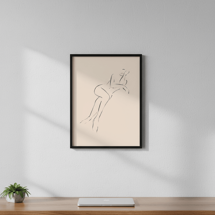 Casual Pose by Ivy Green Illustrations wall - art - picture - poster