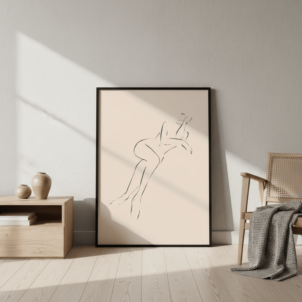 Casual Pose by Ivy Green Illustrations wall - art - picture - poster