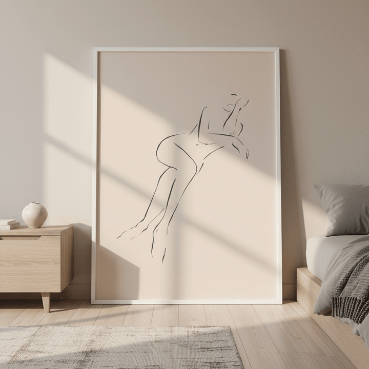 Casual Pose by Ivy Green Illustrations wall - art - picture - poster