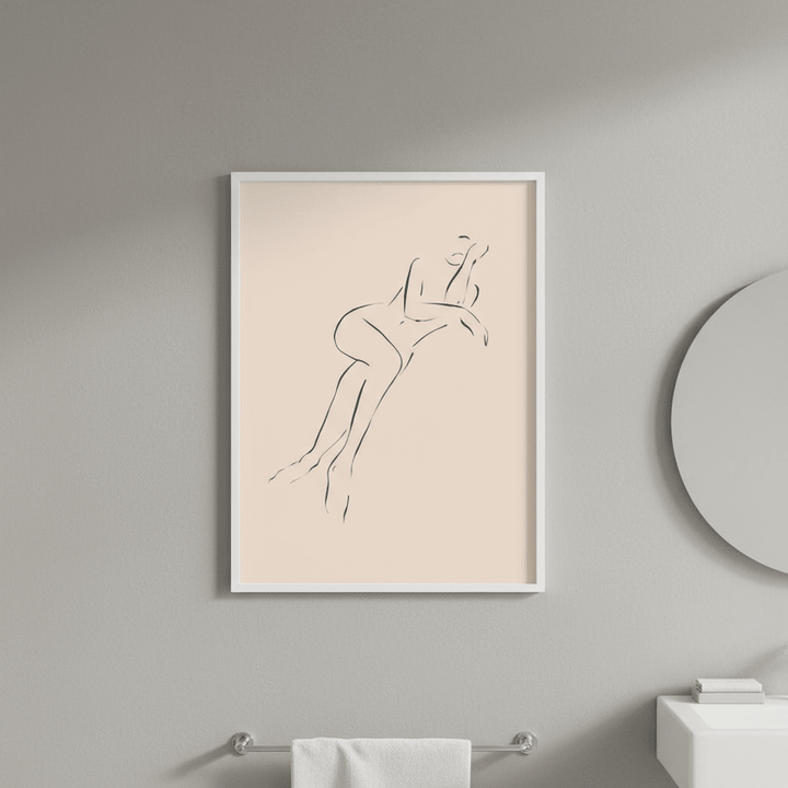 Casual Pose by Ivy Green Illustrations wall - art - picture - poster