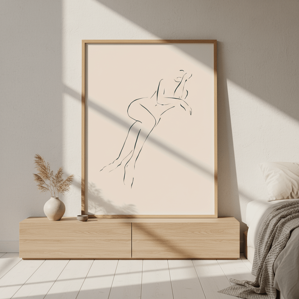 Casual Pose by Ivy Green Illustrations wall - art - picture - poster