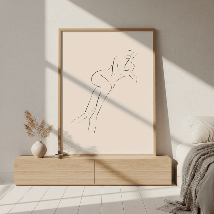 Casual Pose by Ivy Green Illustrations wall - art - picture - poster