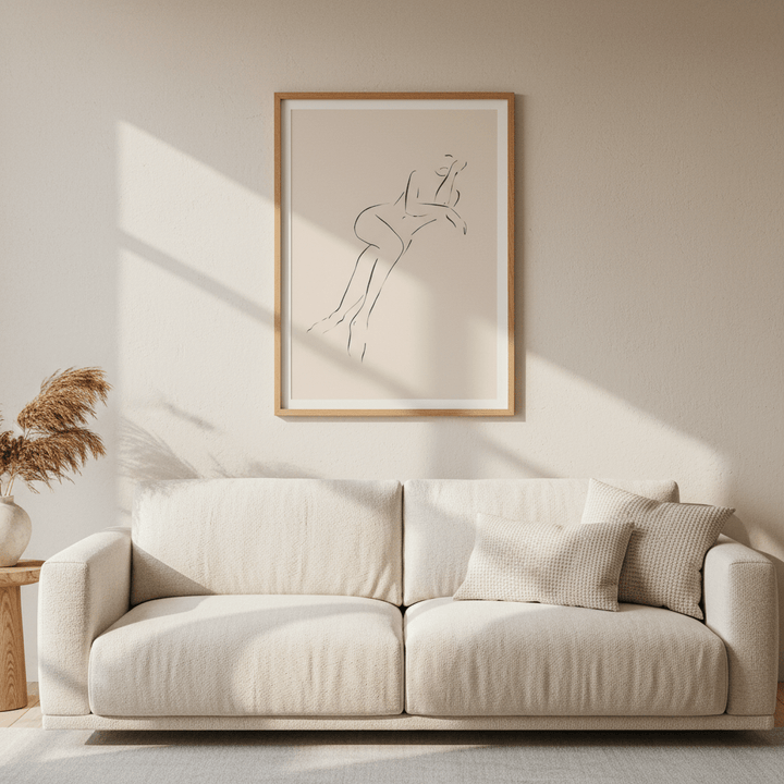 Casual Pose by Ivy Green Illustrations wall - art - picture - poster