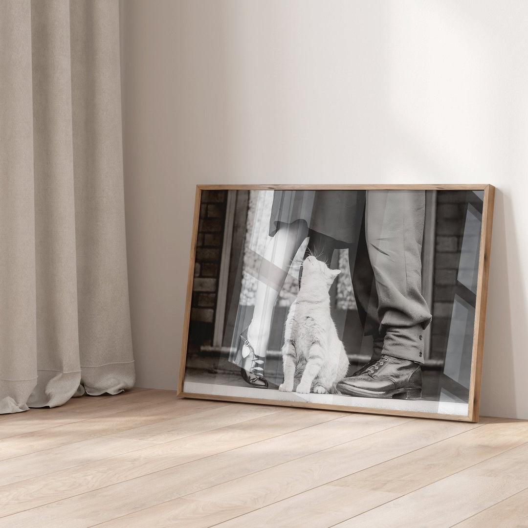 Cat Lovers Vintage Photograph Wall Art - Style My Wall