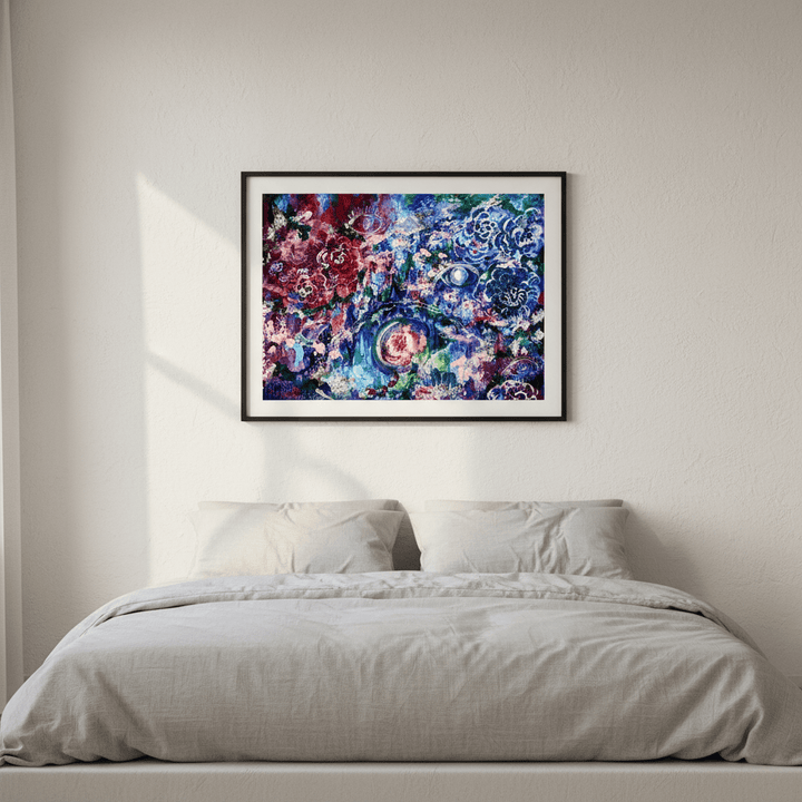 Celestial Bloom Dreams by Angelina Ngo wall - art - picture - poster