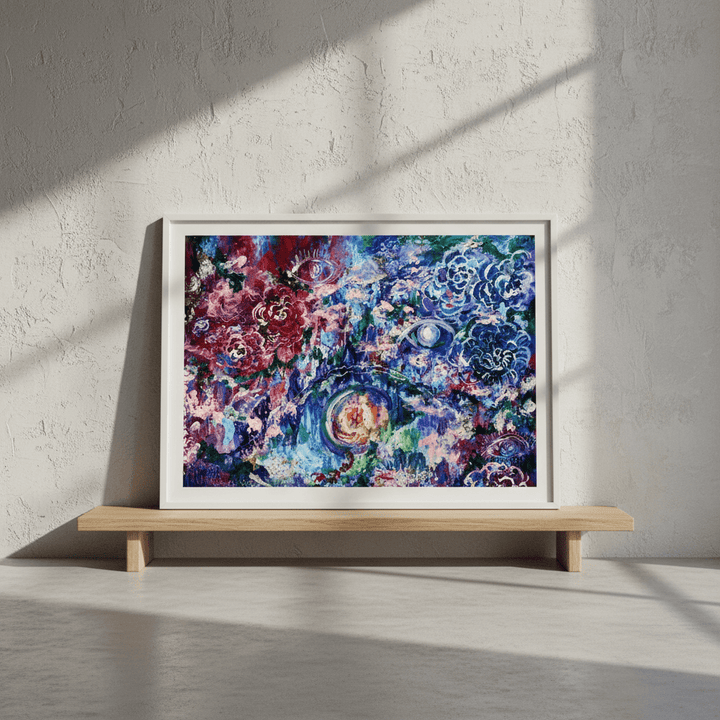 Celestial Bloom Dreams by Angelina Ngo wall - art - picture - poster