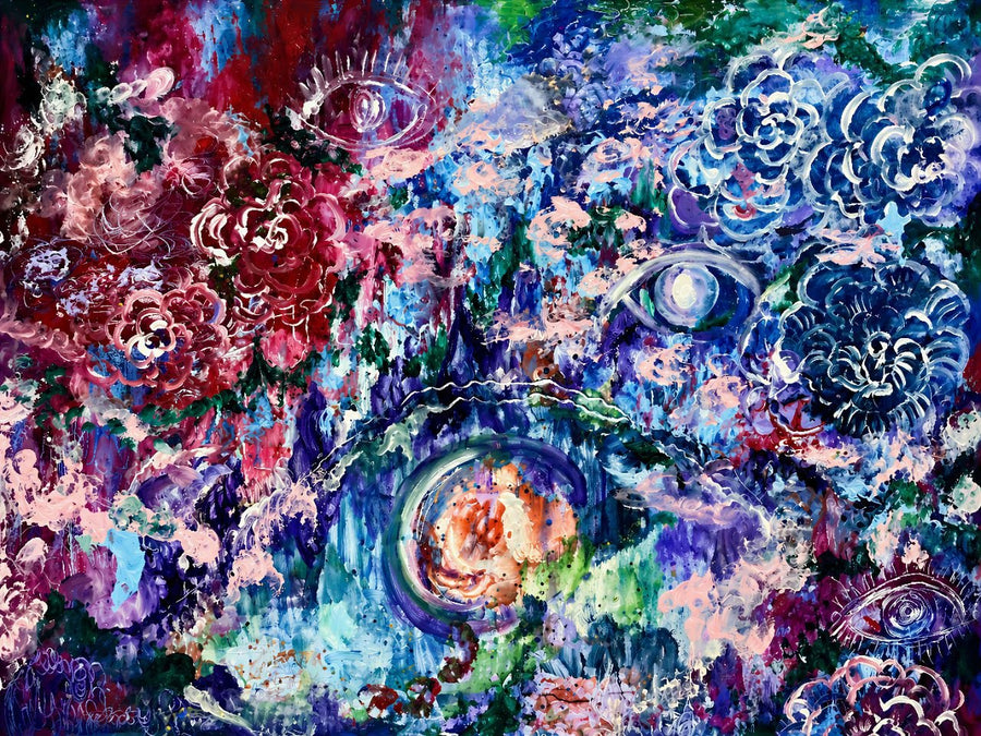 Celestial Bloom Dreams by Angelina Ngo