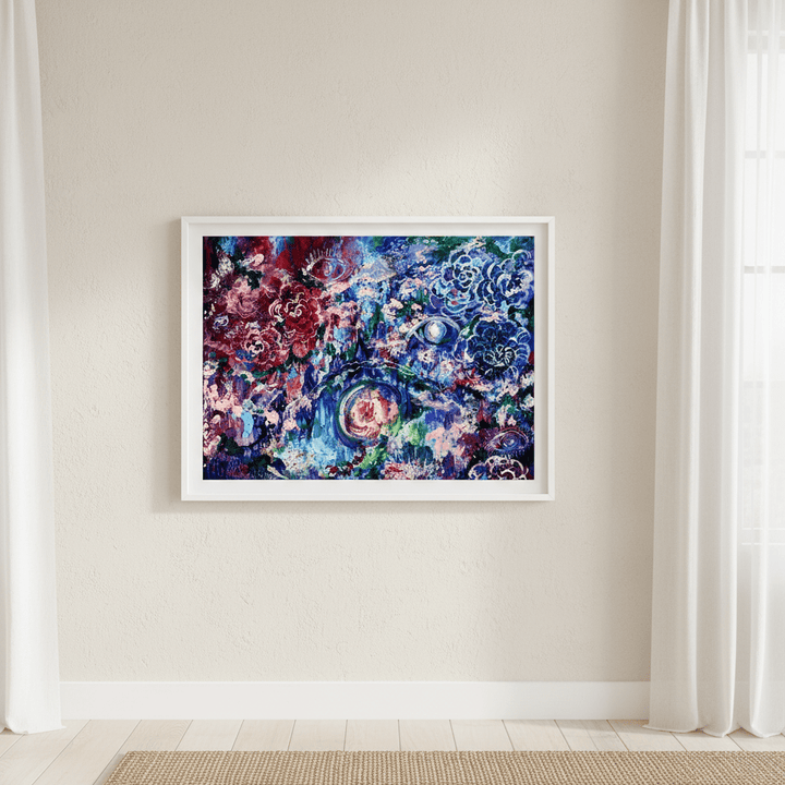 Celestial Bloom Dreams by Angelina Ngo wall - art - picture - poster