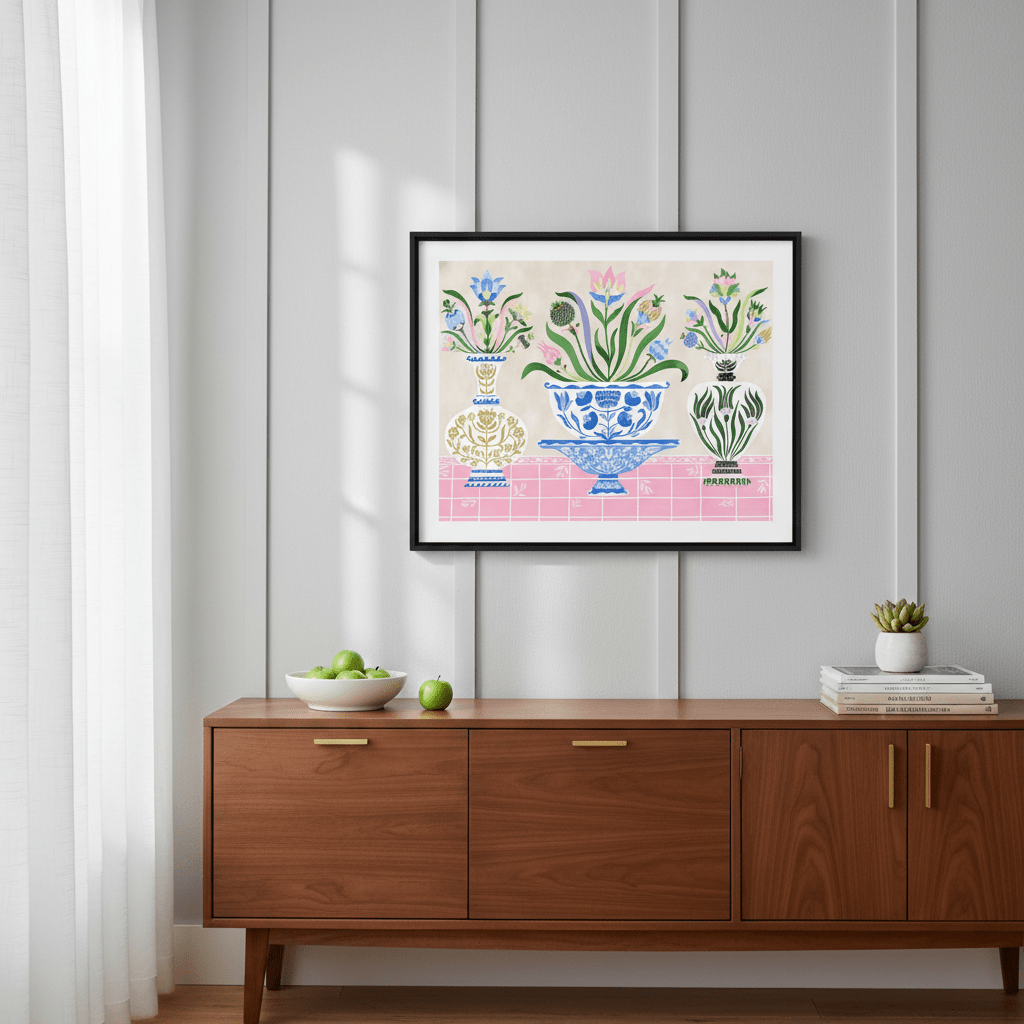 Ceramics by Manne Jalilian wall - art - picture - poster