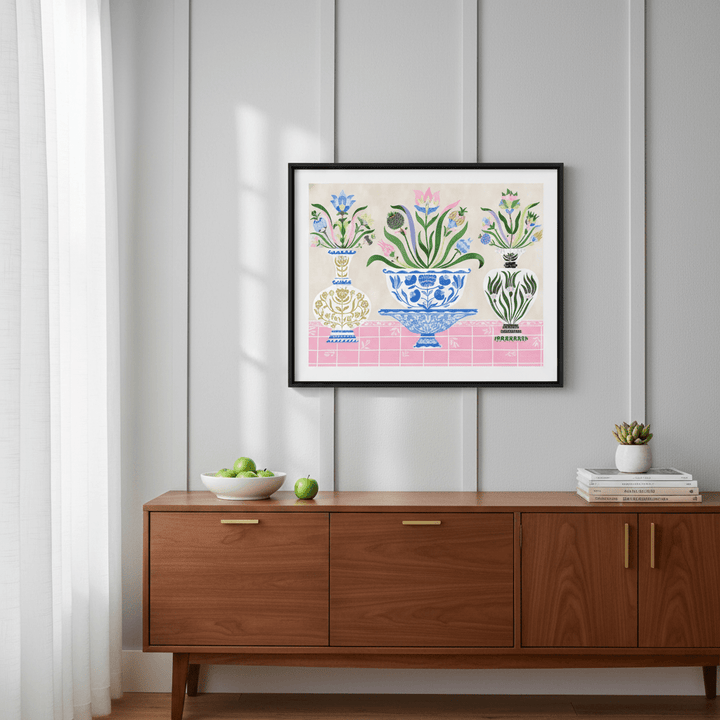 Ceramics by Manne Jalilian wall - art - picture - poster