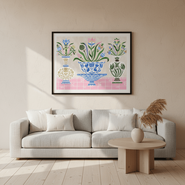 Ceramics by Manne Jalilian wall - art - picture - poster