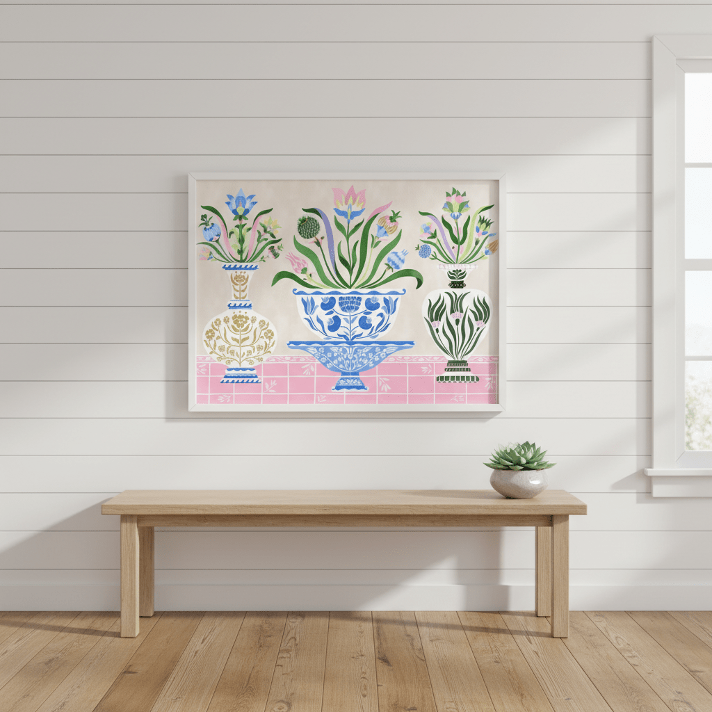 Ceramics by Manne Jalilian wall - art - picture - poster