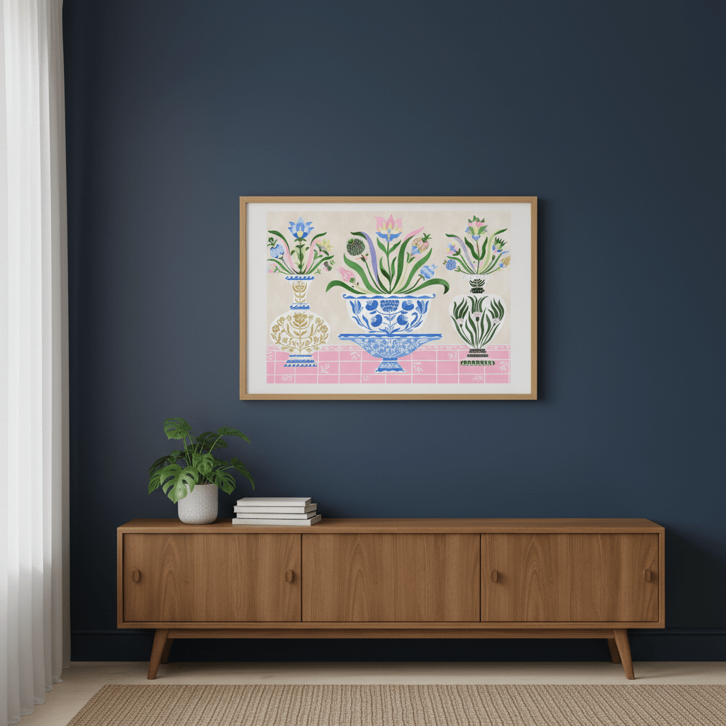 Ceramics by Manne Jalilian wall - art - picture - poster