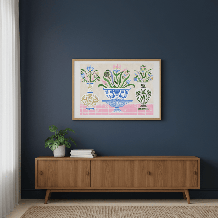 Ceramics by Manne Jalilian wall - art - picture - poster