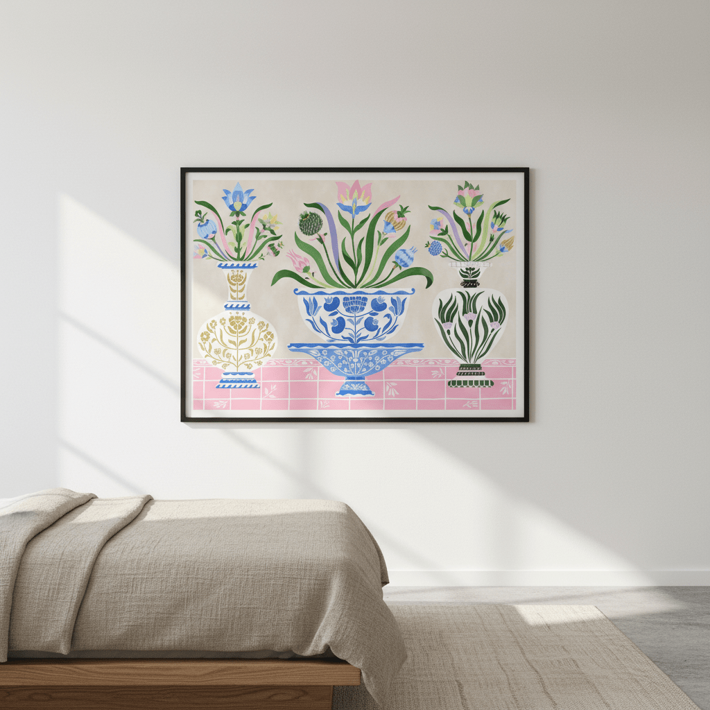 Ceramics by Manne Jalilian wall - art - picture - poster