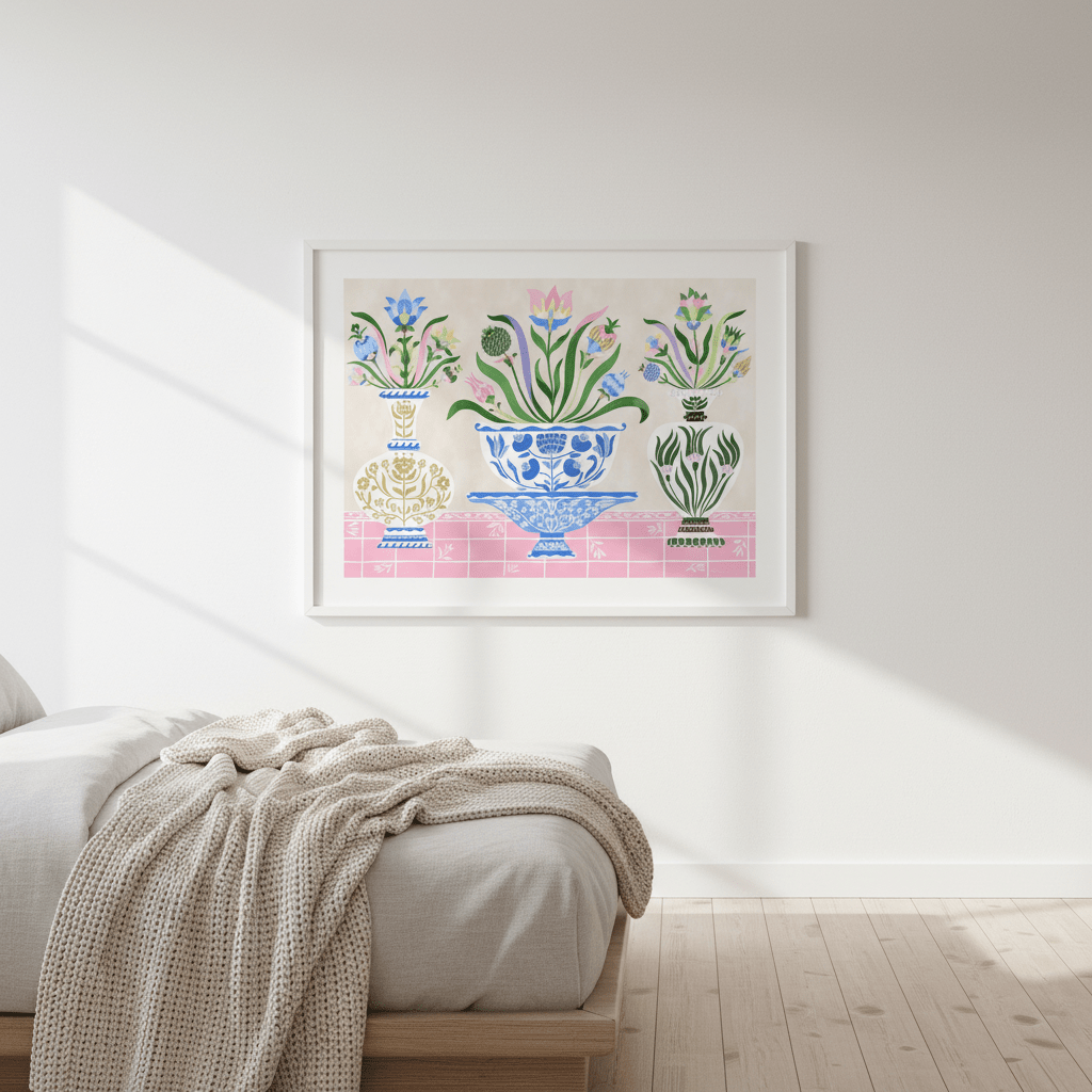 Ceramics by Manne Jalilian wall - art - picture - poster