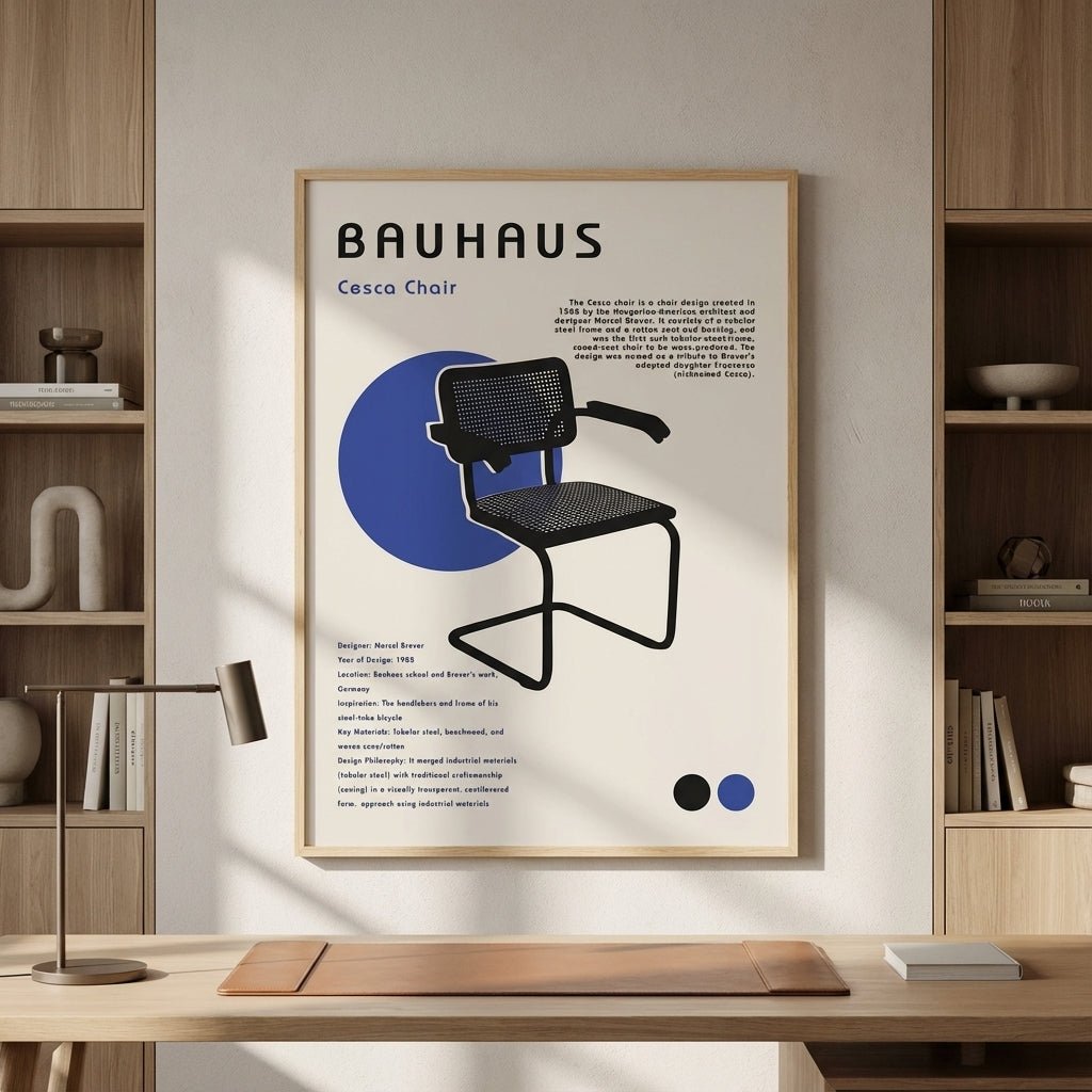 Cesca Chair Study wall - art - picture - poster