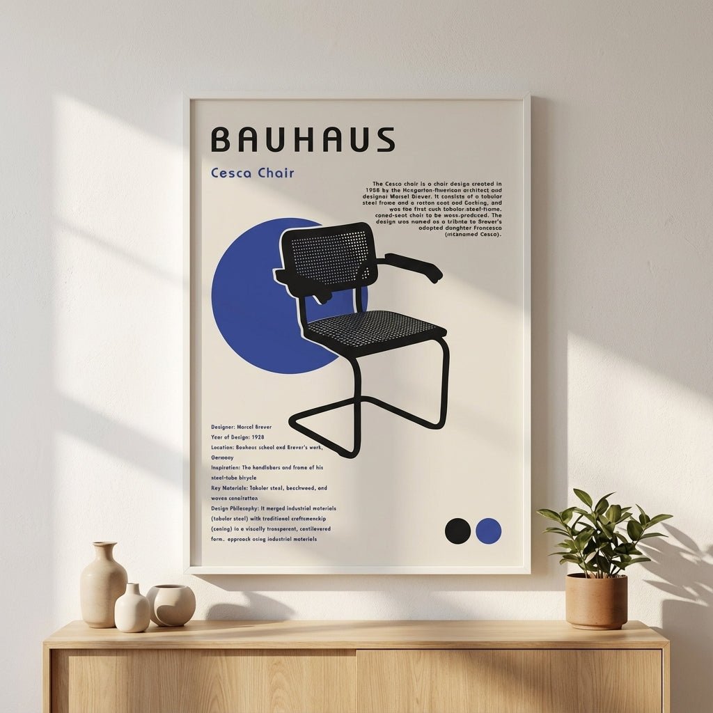 Cesca Chair Study wall - art - picture - poster