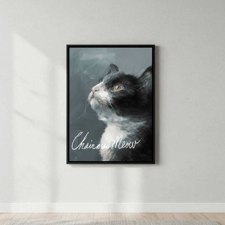 Chairman Meow by Julia Cheney wall - art - picture - poster