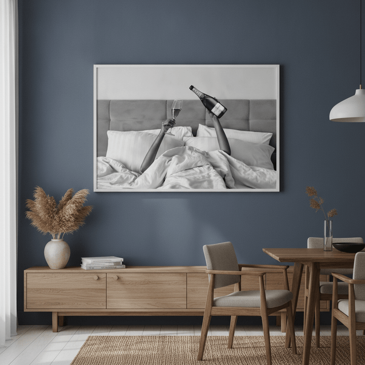 Champagne Bed and Breakfast Photograph Wall Art Landscape wall-art-picture-poster