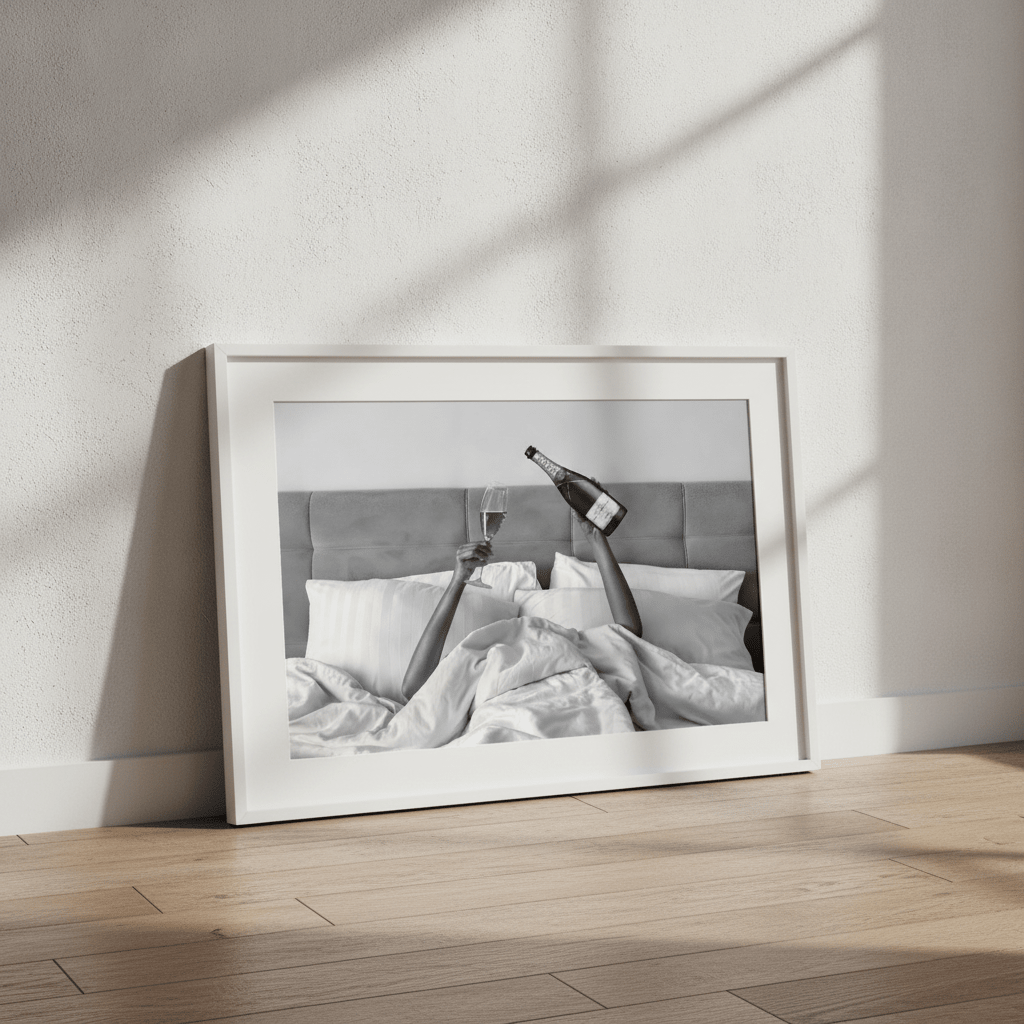 Champagne Bed and Breakfast Photograph Wall Art Landscape wall-art-picture-poster