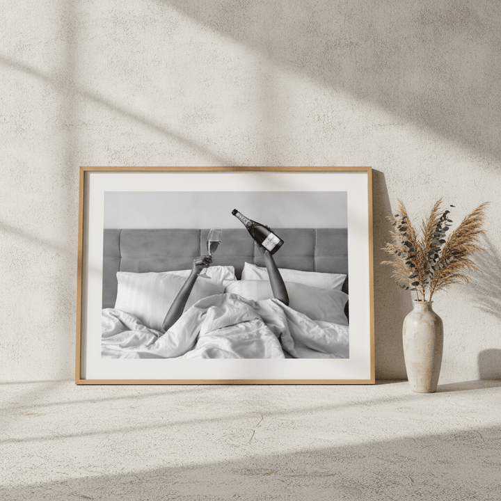 Champagne Bed and Breakfast Photograph Wall Art Landscape wall-art-picture-poster