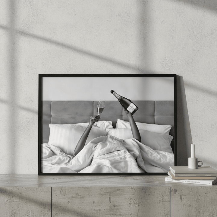 Champagne Bed and Breakfast Photograph Wall Art Landscape wall-art-picture-poster