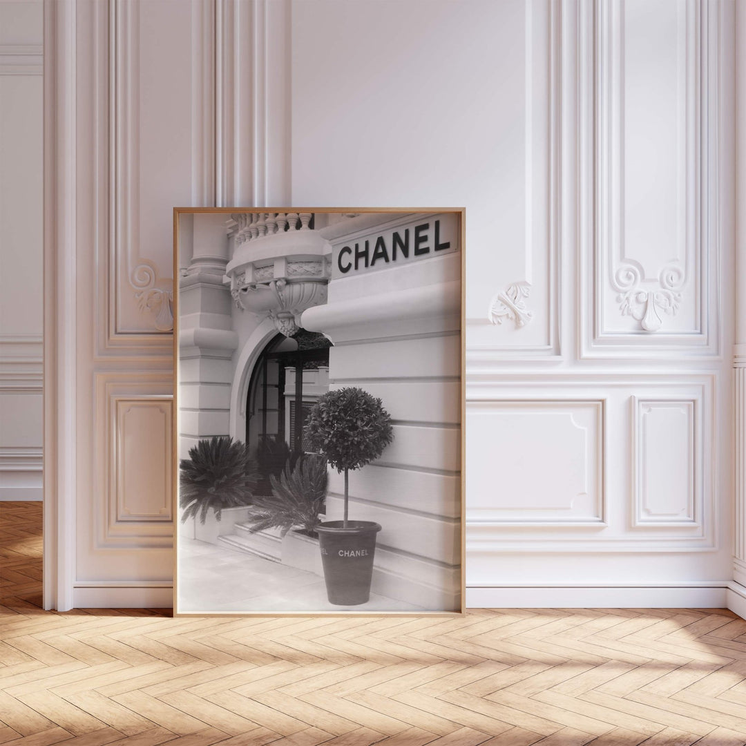 Chanel Boutique Store Photograph Print wall - art - picture - poster