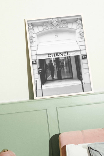 Chanel Store Entrance Photograph Wall Art wall - art - picture - poster