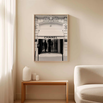 Chanel Store Entrance Photograph Wall Art wall - art - picture - poster