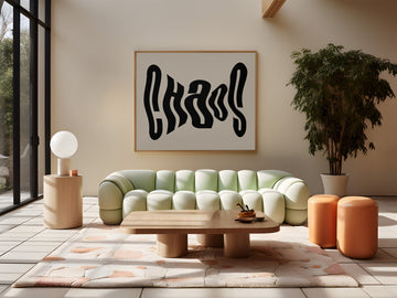 Chaos Landscape Wall Artwork Quote - Style My Wall