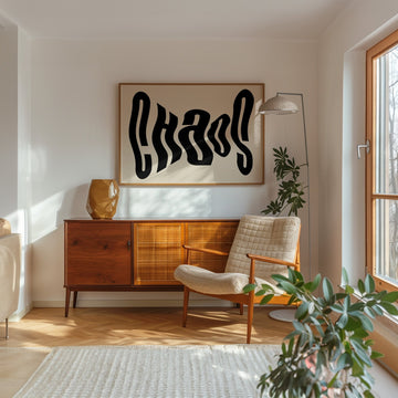 Chaos Landscape Wall Artwork Quote - Style My Wall