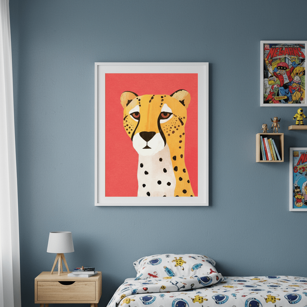 Cheetah by Henry Rivers wall - art - picture - poster