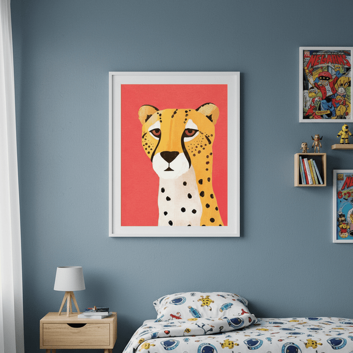 Cheetah by Henry Rivers wall - art - picture - poster