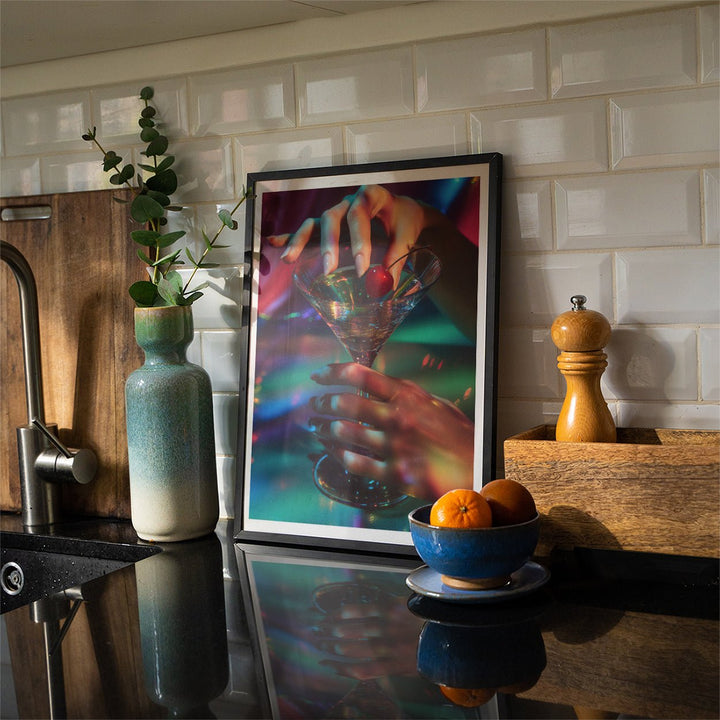 Cherry Disco Wall Art wall - art - picture - poster