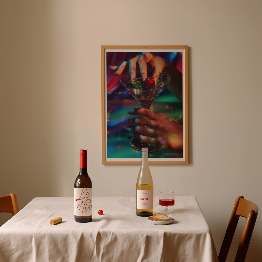 Cherry Disco Wall Art wall - art - picture - poster