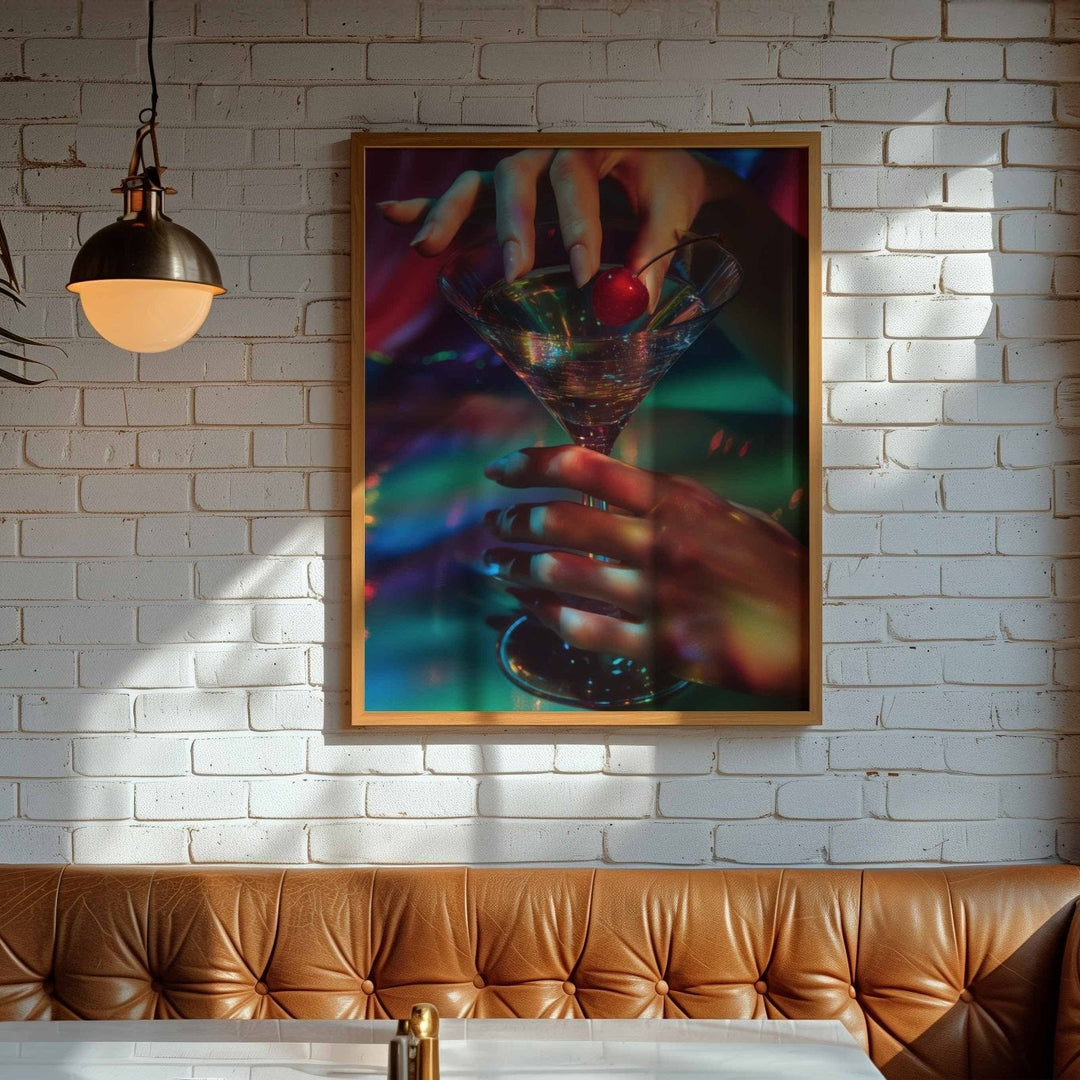 Cherry Disco Wall Art wall - art - picture - poster